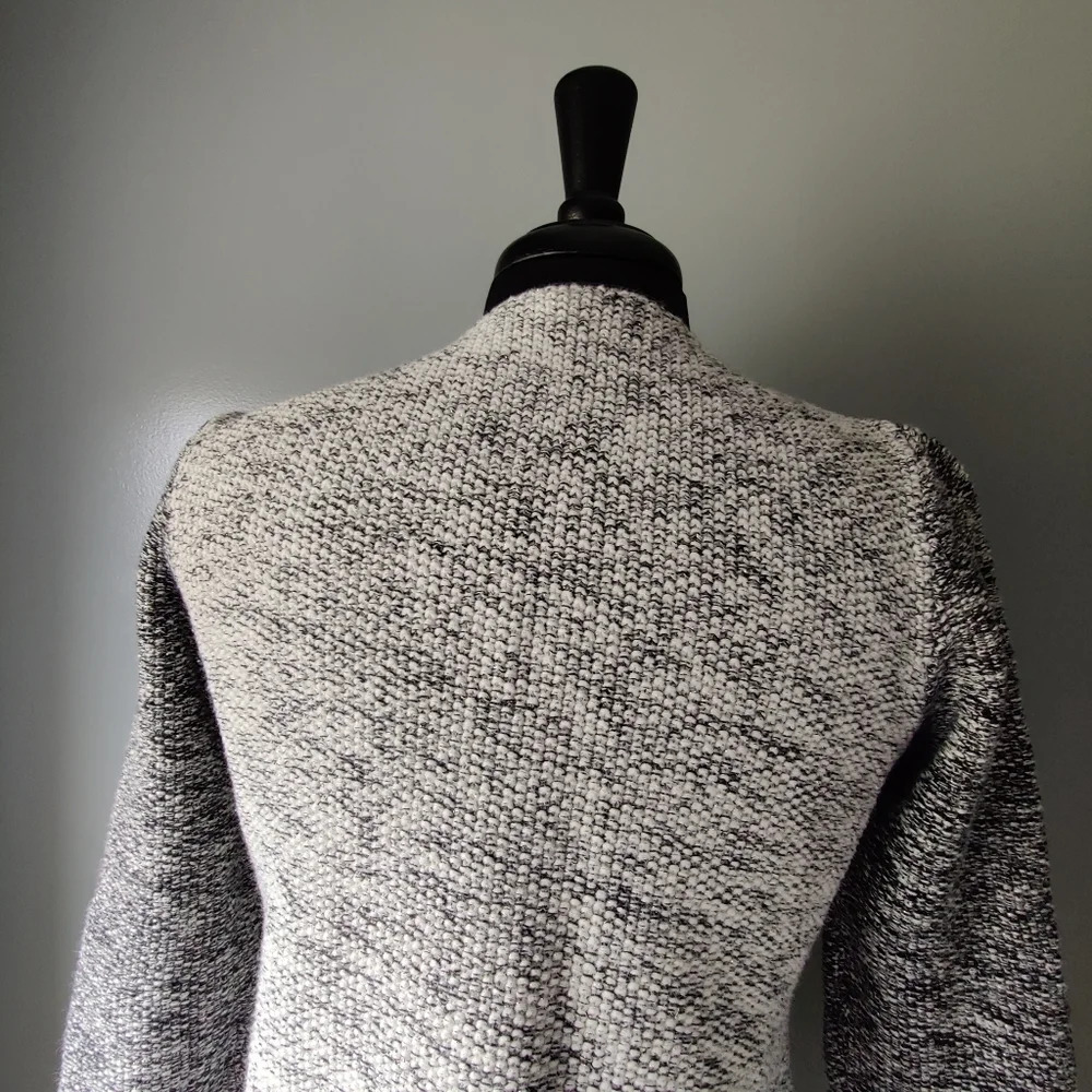 Talbots Color block Zip Up Cardigan - image 6